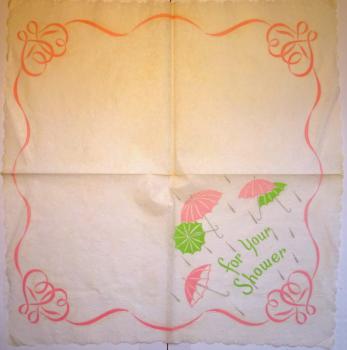 049 Clothes - 4-ply - Caspari - Annee Goodchild - Handkerchief